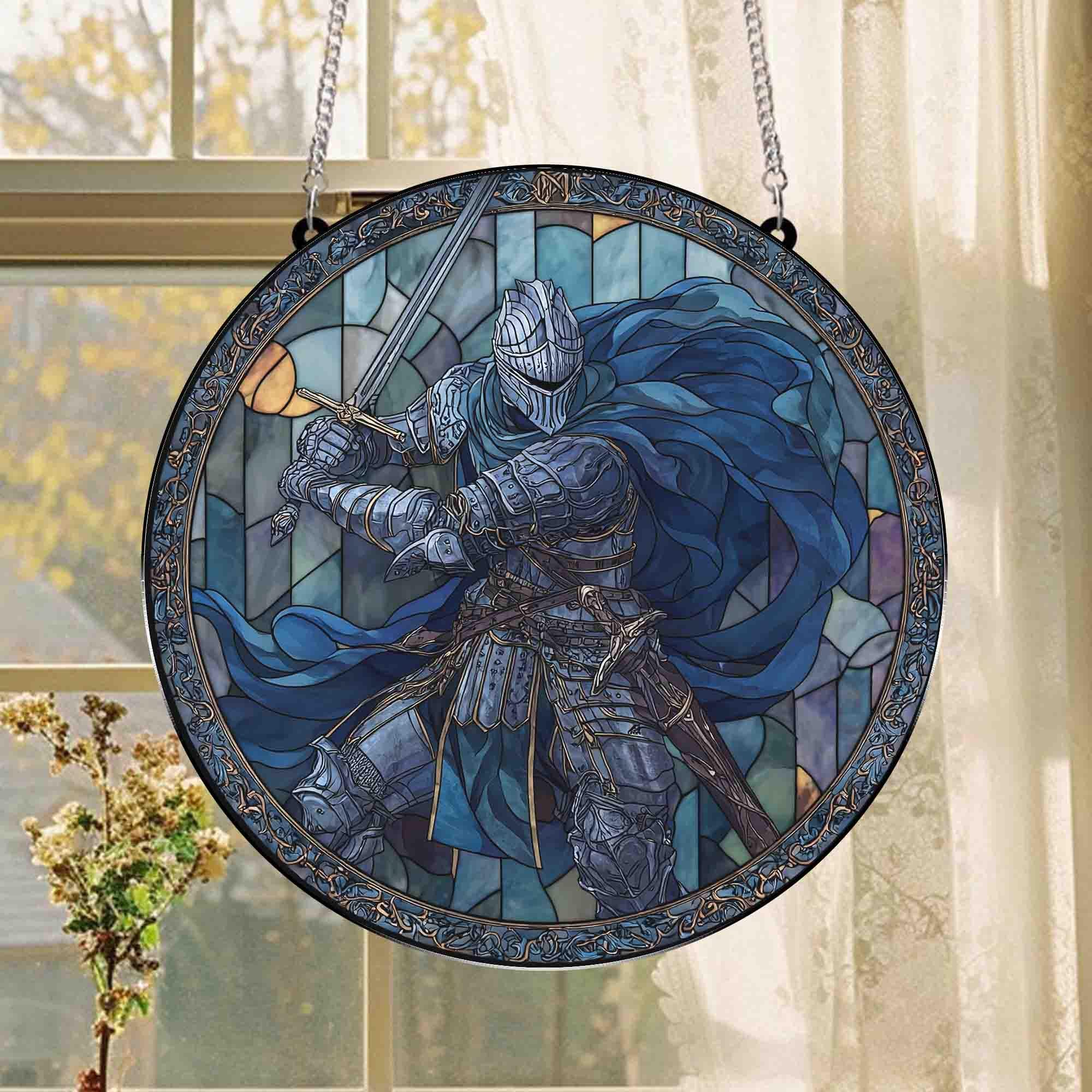 Dark Fantasy Game Classic Bonfire Suncatcher - Image 4