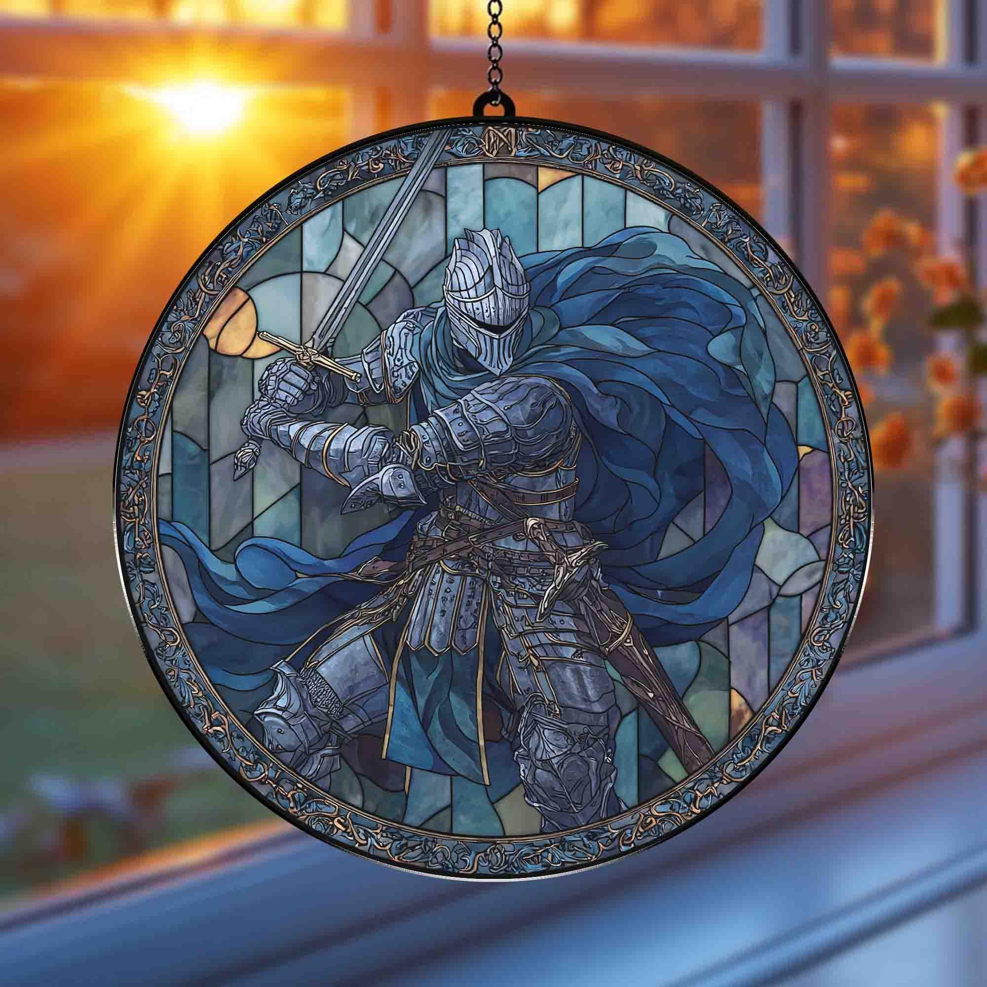 Dark Fantasy Game Classic Bonfire Suncatcher - Image 3
