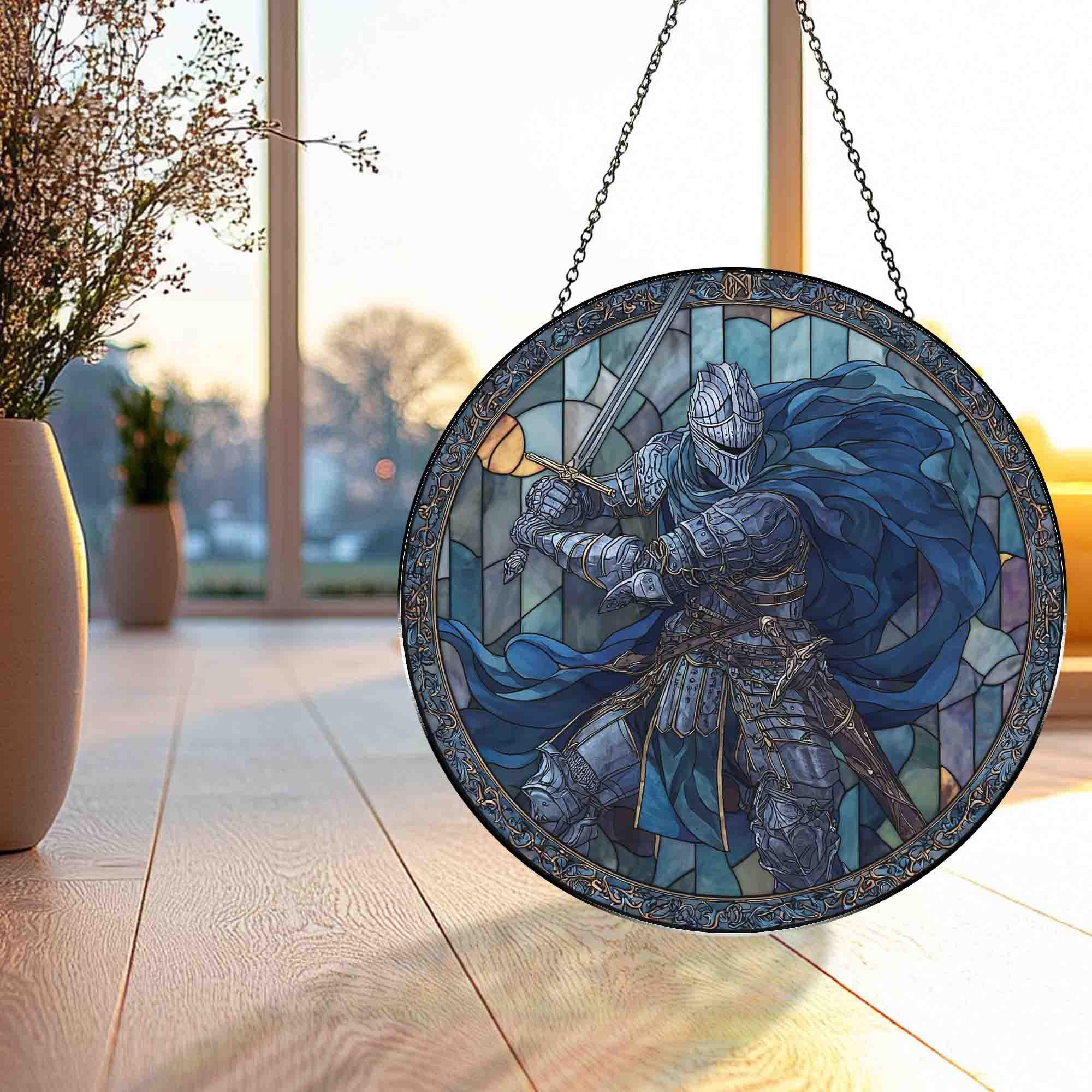 Dark Fantasy Game Classic Bonfire Suncatcher - Image 2