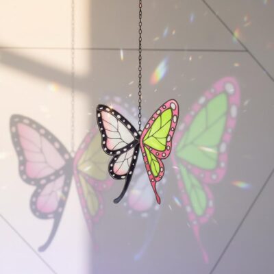 Kanao Butterfly Hairpin Resin Suncatcher
