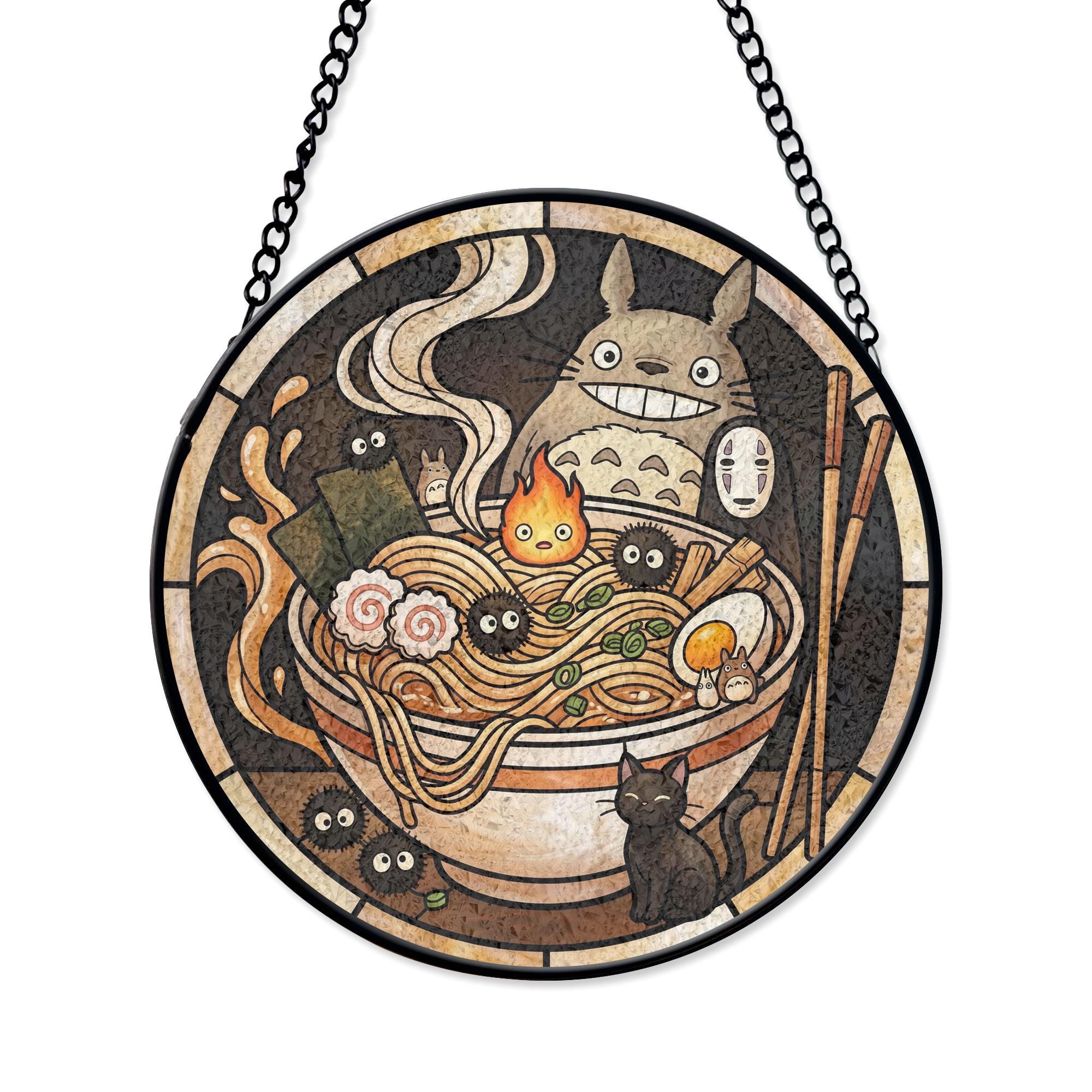 Anime Ramen Cat Spirit Suncatcher - Image 5