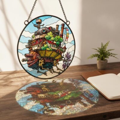 Howls Moving Castle Fantasy Suncatcher