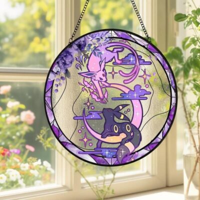 Pokemon Magical Anime Glass Suncatcher