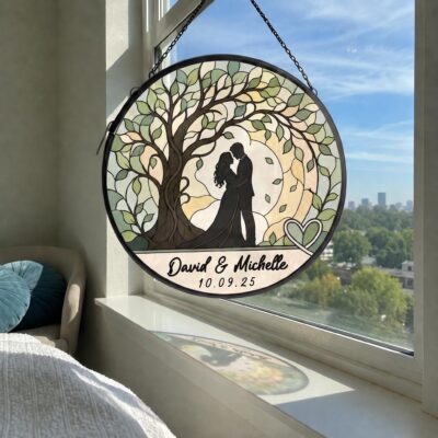 Cherished Wedding Tree Keepsake Custom Suncatcher