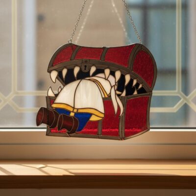 Frieren Mimic Chest Resin Suncatcher